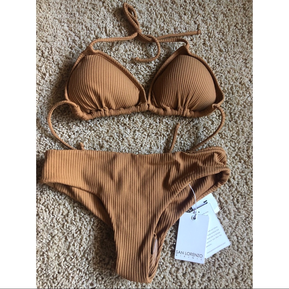 San Lorenzo Bikinis Ribbed Nomad Resort Collection